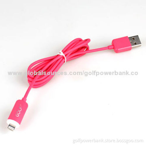 Micro USB Cable with LED Light, Built-in Two Imported Chips, Fast Charging and Data Transmission